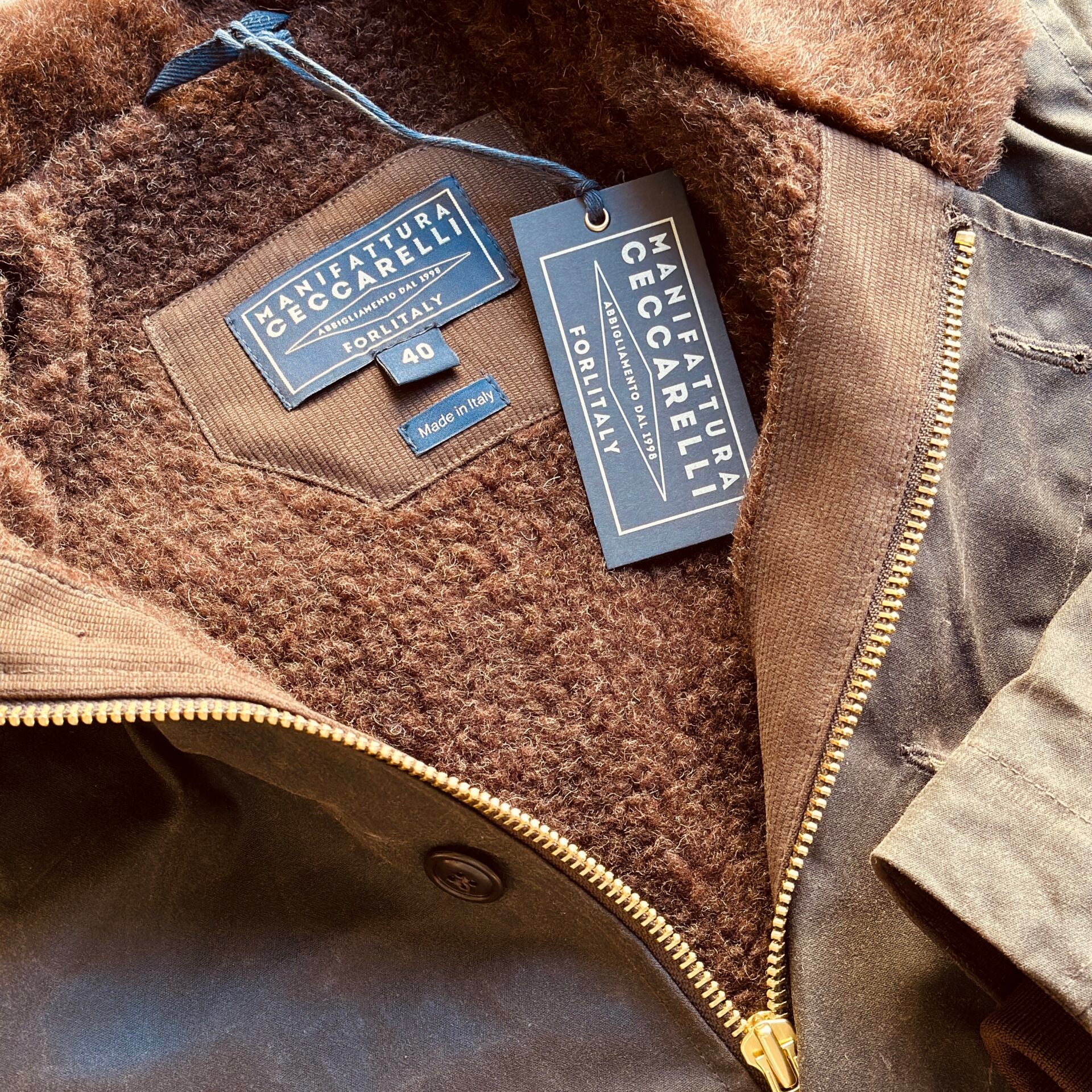 Manifattura Ceccarelli | New Deck Jacket | Chocolate | 761B-WX