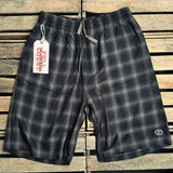 Fullcount | 1143-4 Ombre Check Resort Shorts | Blk