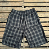Fullcount | 1143-4 Ombre Check Resort Shorts | Blk
