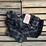 Fullcount | 1143-4 Ombre Check Resort Shorts | Blk