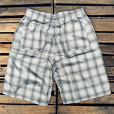 Fullcount | 1143-4 Ombre Check Resort Shorts | Gray