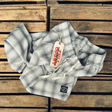Fullcount | 1143-4 Ombre Check Resort Shorts | Gray