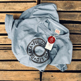 Fullcount | 5504-4 | Embroidery T “Tack Button” VE (Vintage Effect) |S. Blu