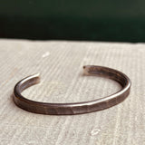 Studebaker Metals | Trench Cuff | Work Patina | Sterling Silver