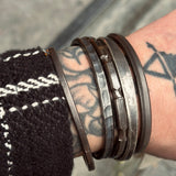 Studebaker Metals | Bastion Cuff | Work Patina | Sterling Silver