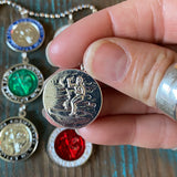 Red Rabbit Trading Co. | Steel Enamel St Christopher