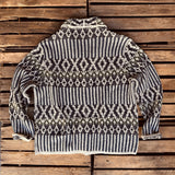 GRP | Shawl Collar Cardigan | Blue Green