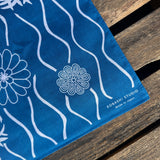 Kobashi Studio | Bandana Kikumon Japanese Light Blue | BN53LB