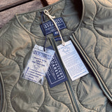 Manifattura Ceccarelli | Wool Padded Vest | Olive | 7919 CB