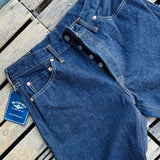 The Flat Head | FN-8004 |  18oz DENIM | wide Tapered