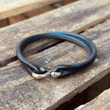 The Flat Head | FN-GLB-102 | Double Wrap Leather Bracelet