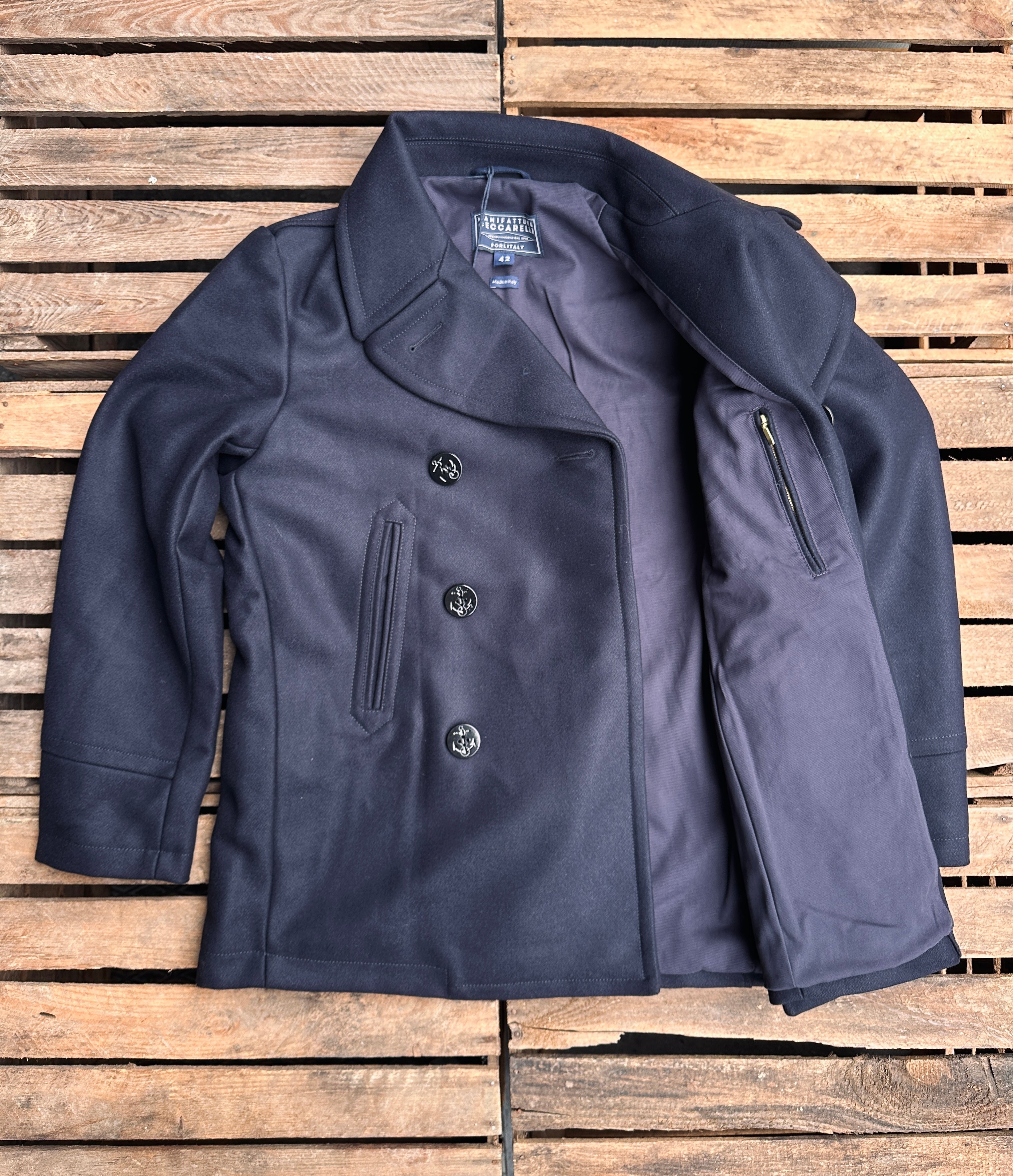 Manifattura Ceccarelli | New Peacoat | Navy | 7088-CR – FEINFRACHT