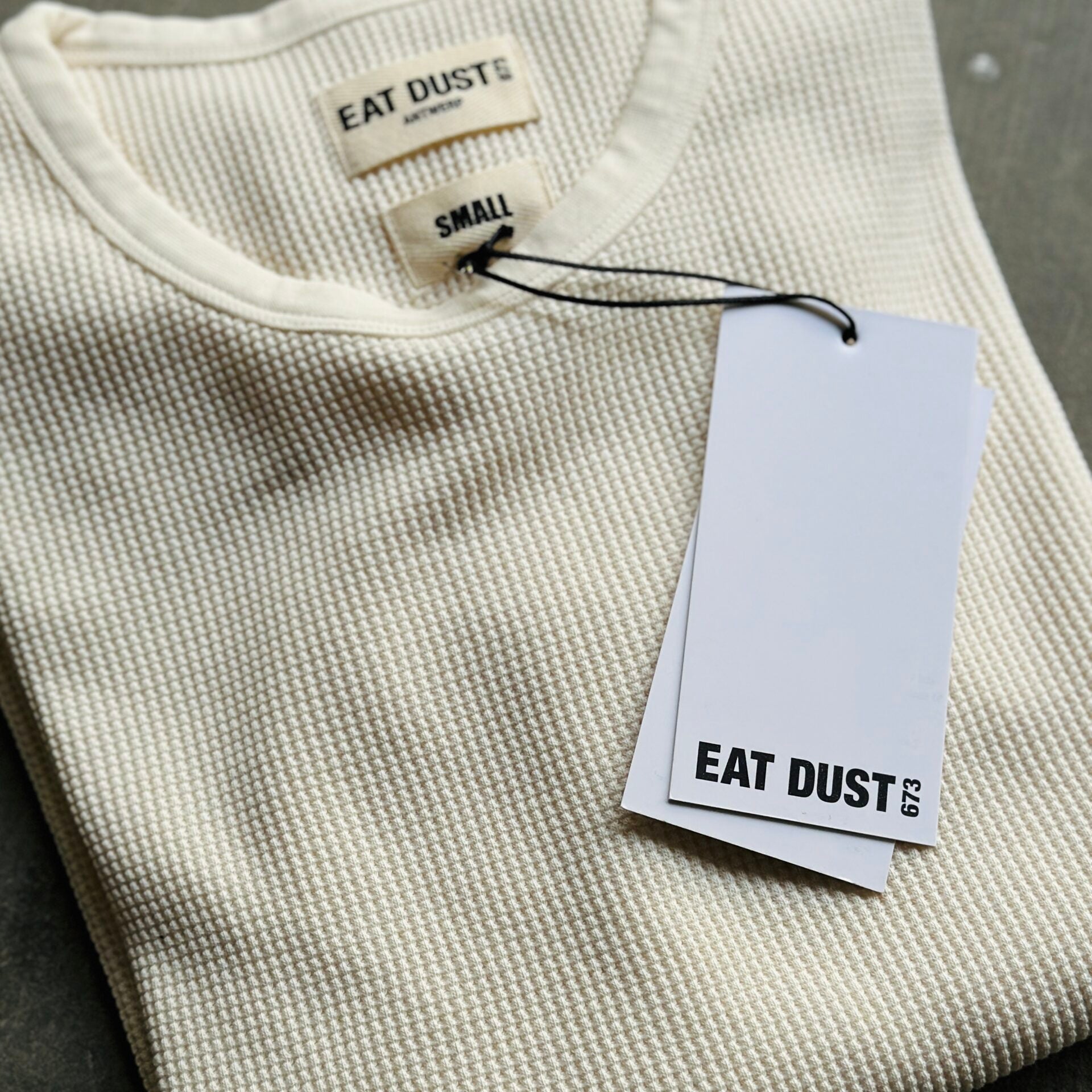 Eat Dust | THERMO WAFFLE T | WAFFLE JERSEY | OFFWHITE