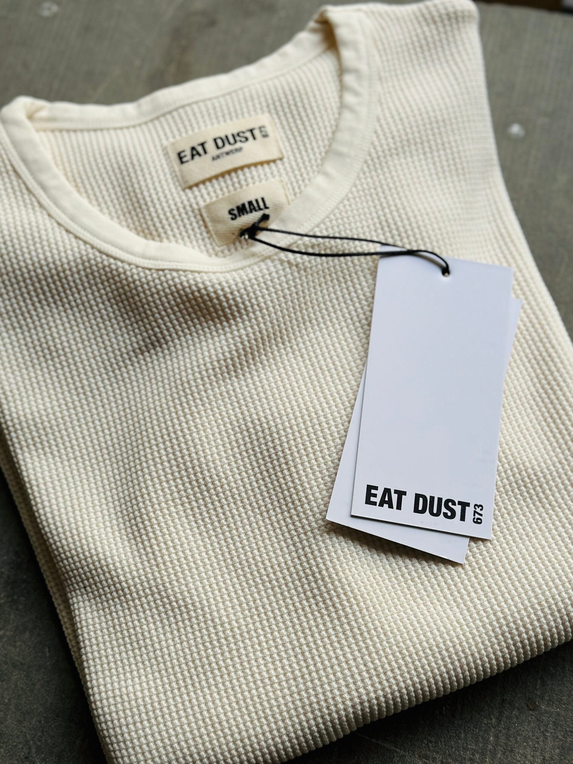 Eat Dust | THERMO WAFFLE T | WAFFLE JERSEY | OFFWHITE