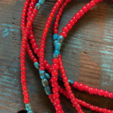 Red Rabbit Trading Co. | Red & Turquoise Beads