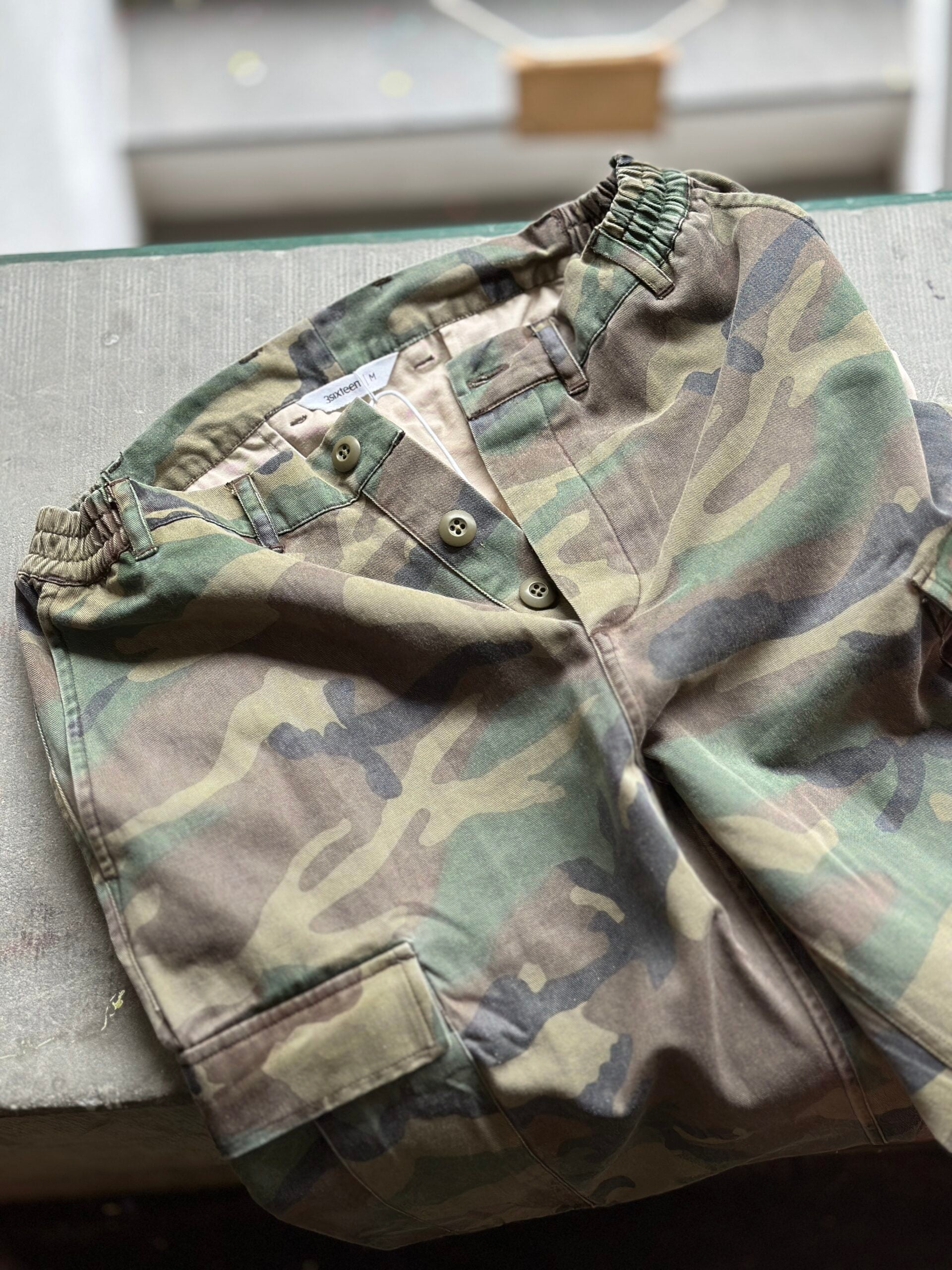 3sixteen | Cargo Pant | Camo Twill