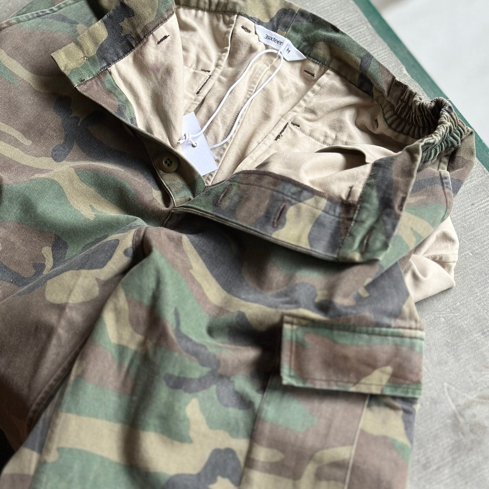 3sixteen | Cargo Pant | Camo Twill