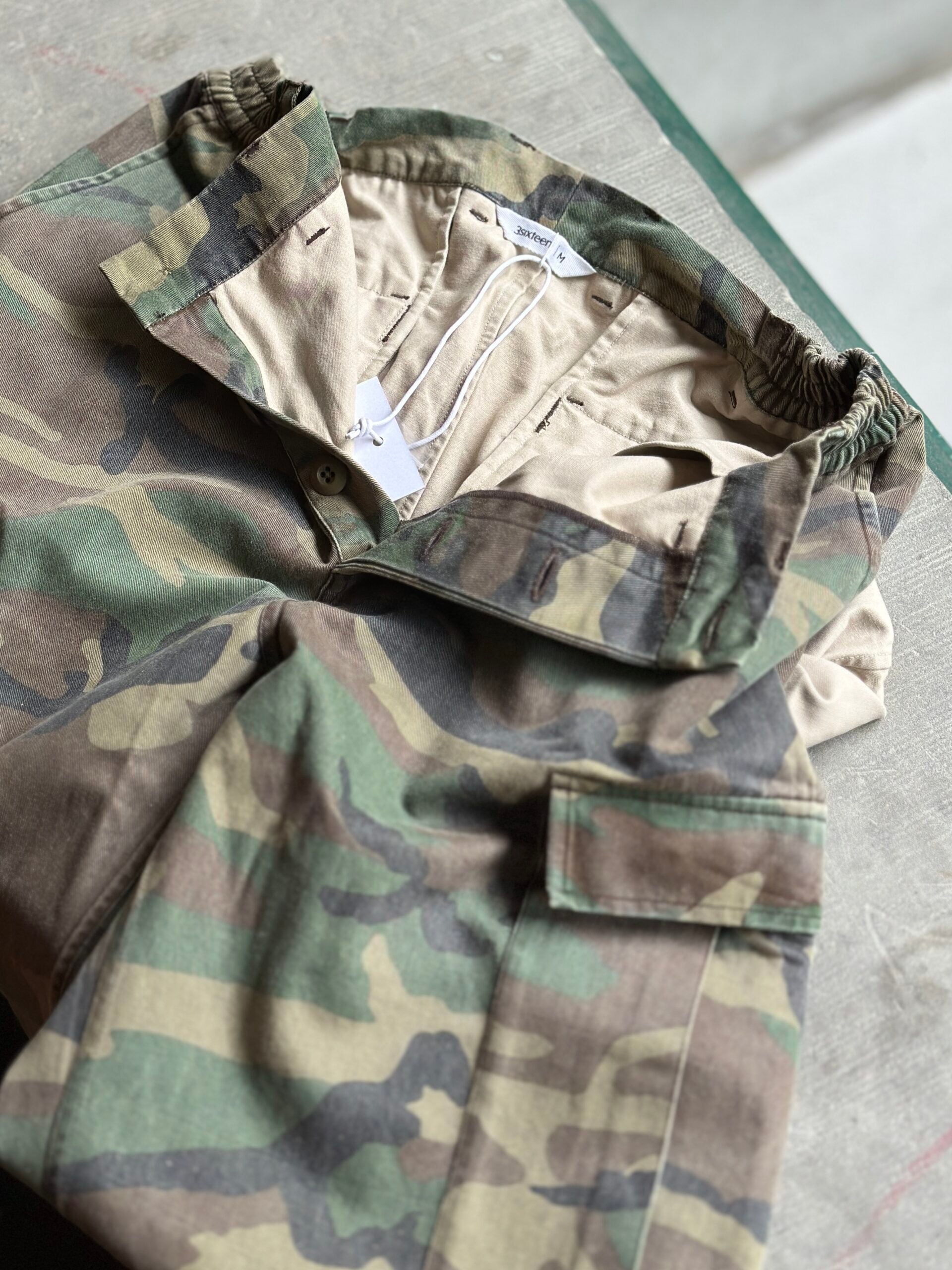 3sixteen | Cargo Pant | Camo Twill