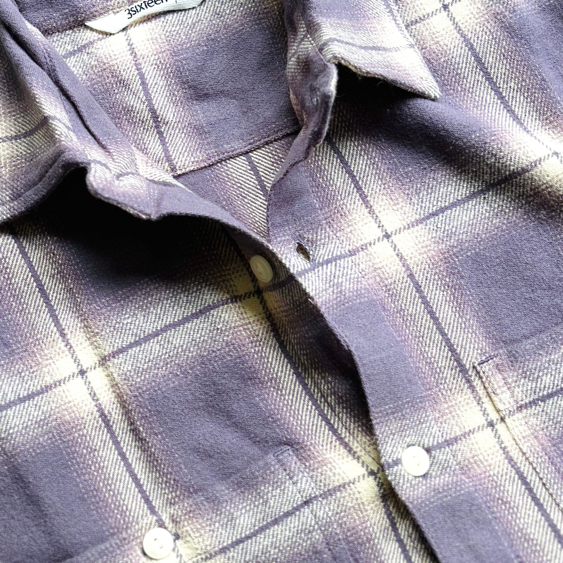 3sixteen | Utility Shirt | Faded Lilac