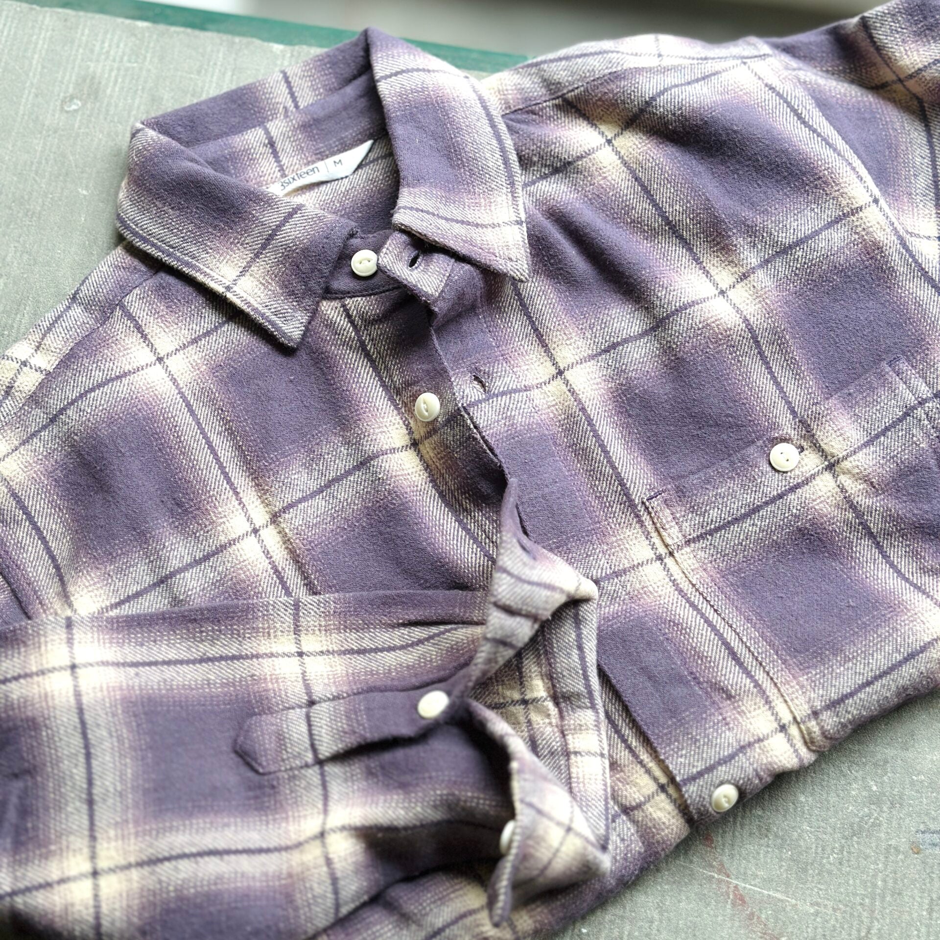 3sixteen | Utility Shirt | Faded Lilac