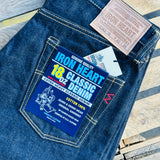 Iron Heart | IH-634S-18 | 18oz Vintage Selvedge Denim Straight Cut Jeans | Indigo