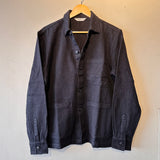 3sixteen | Shop Jacket | Black | Cotton/Linen