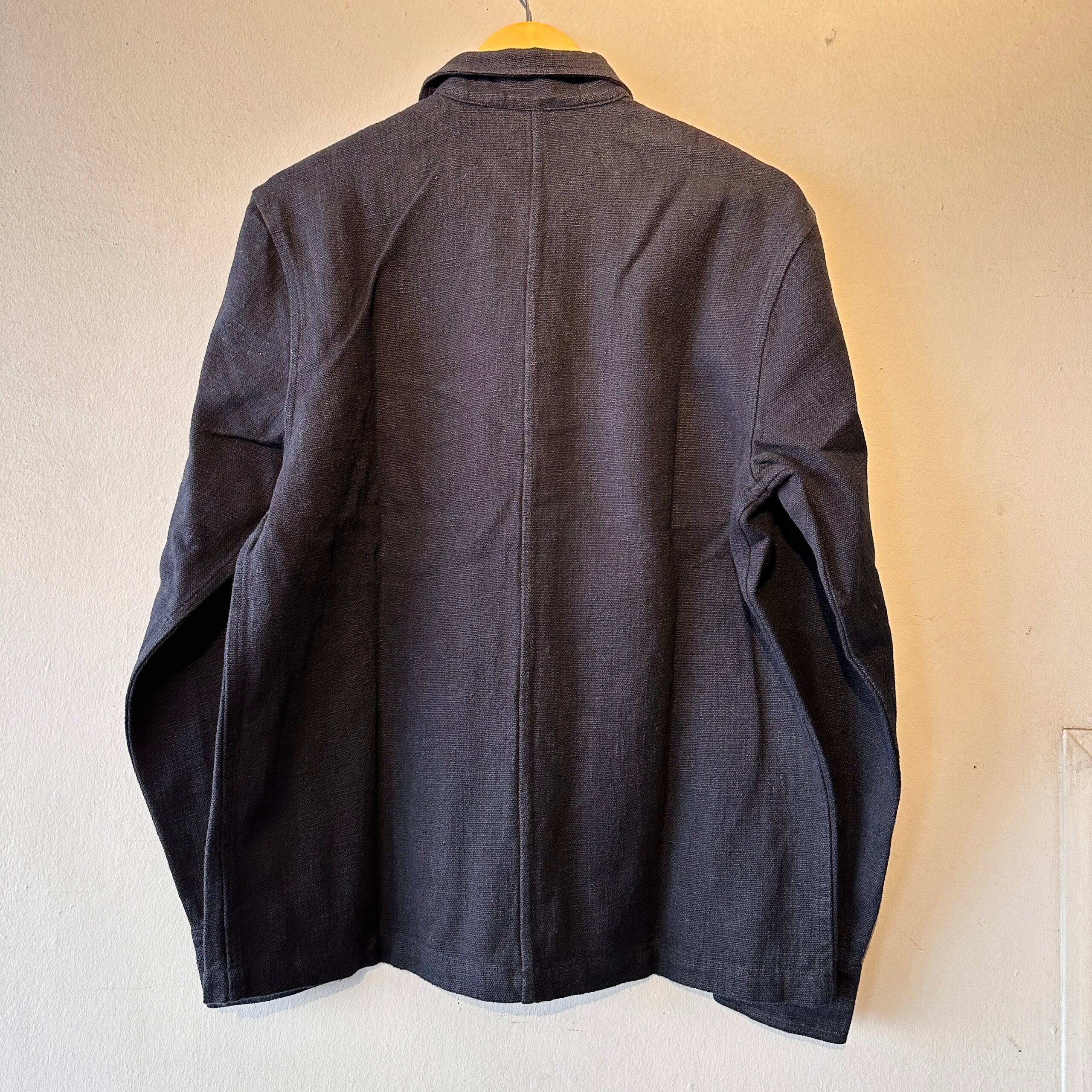 3sixteen | Shop Jacket | Black | Cotton/Linen