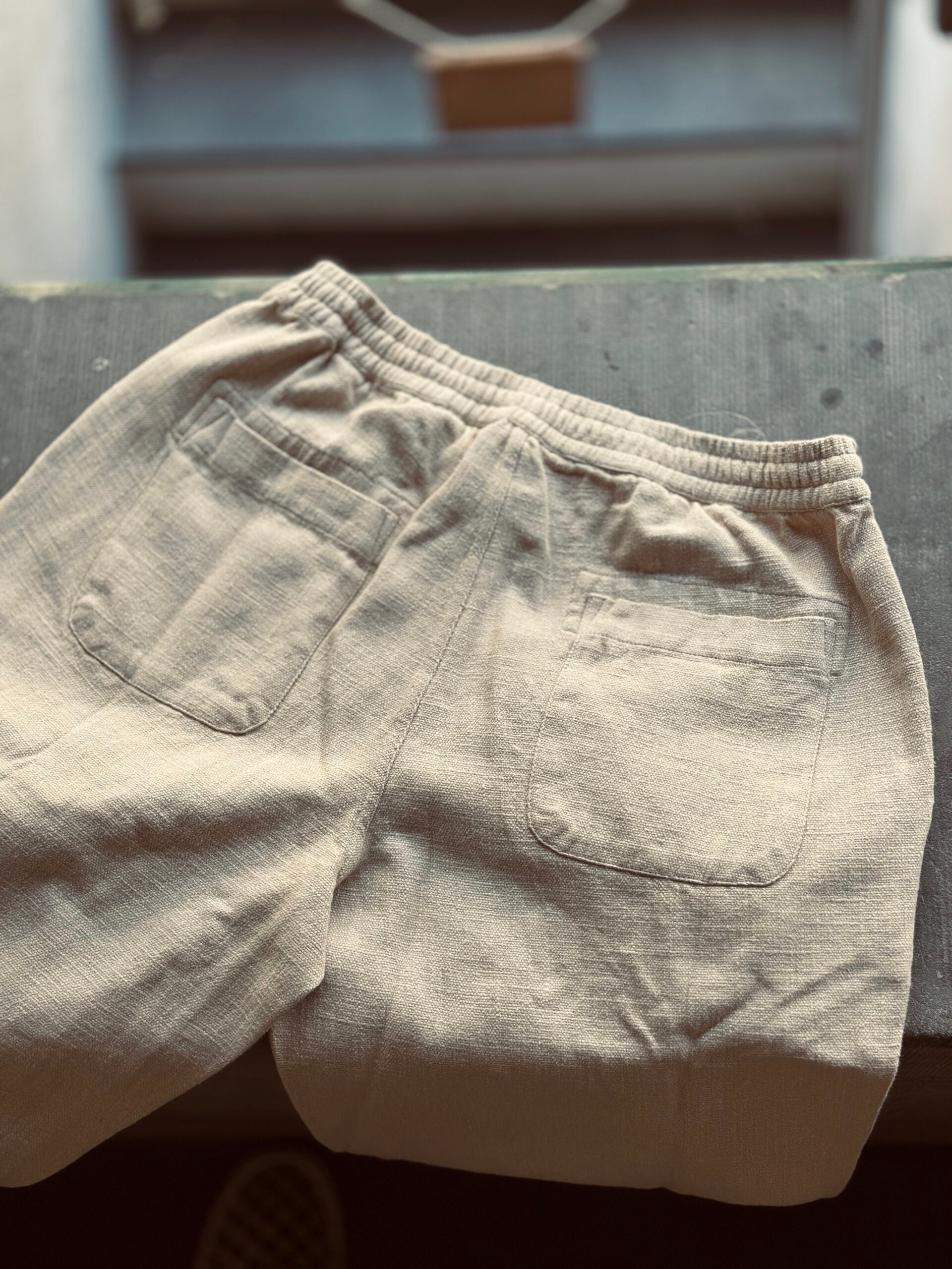 3sixteen | Easy Pant | Alabaster Cotton/Linen