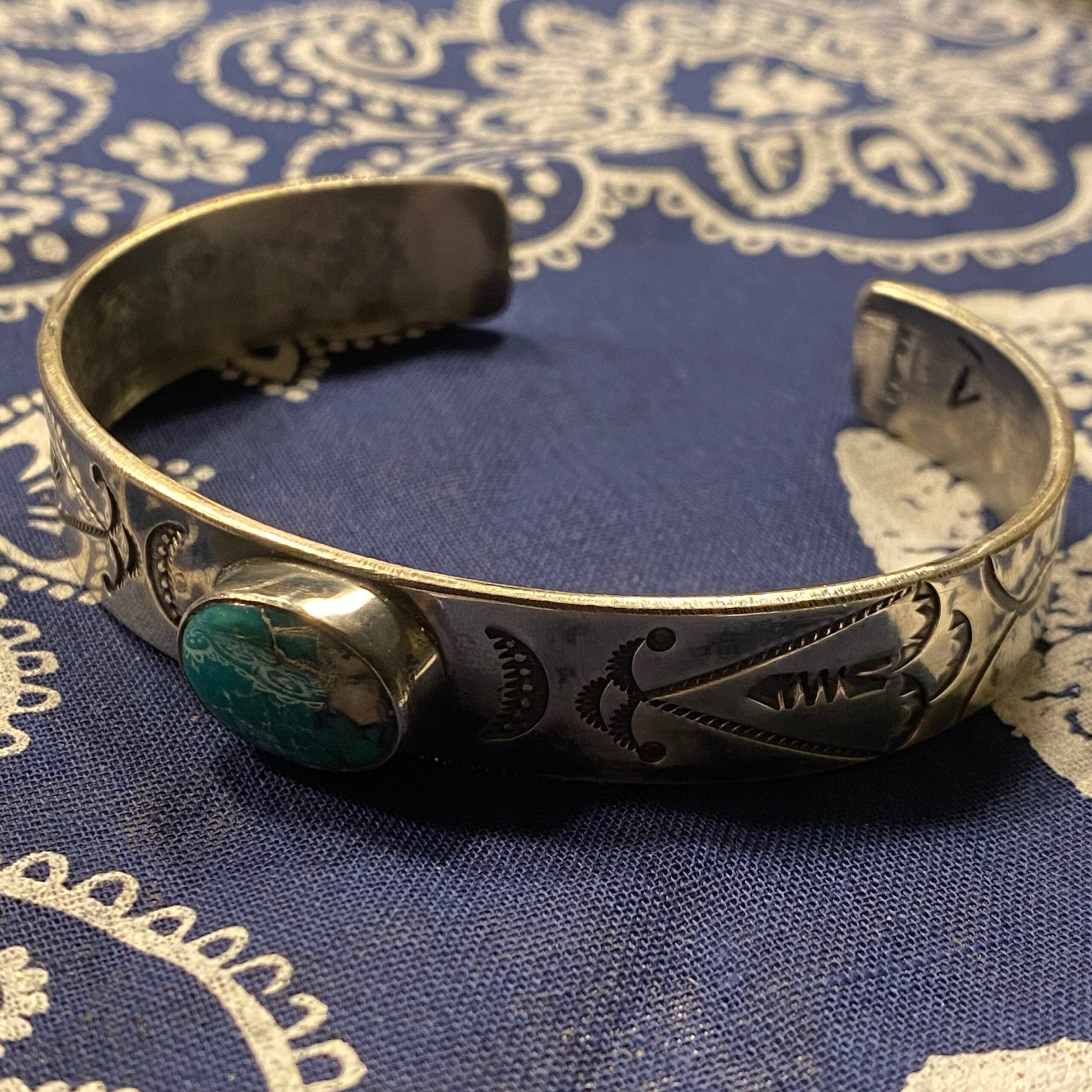 Red Rabbit Trading Co. | The Classic Cuff | turquoise stone