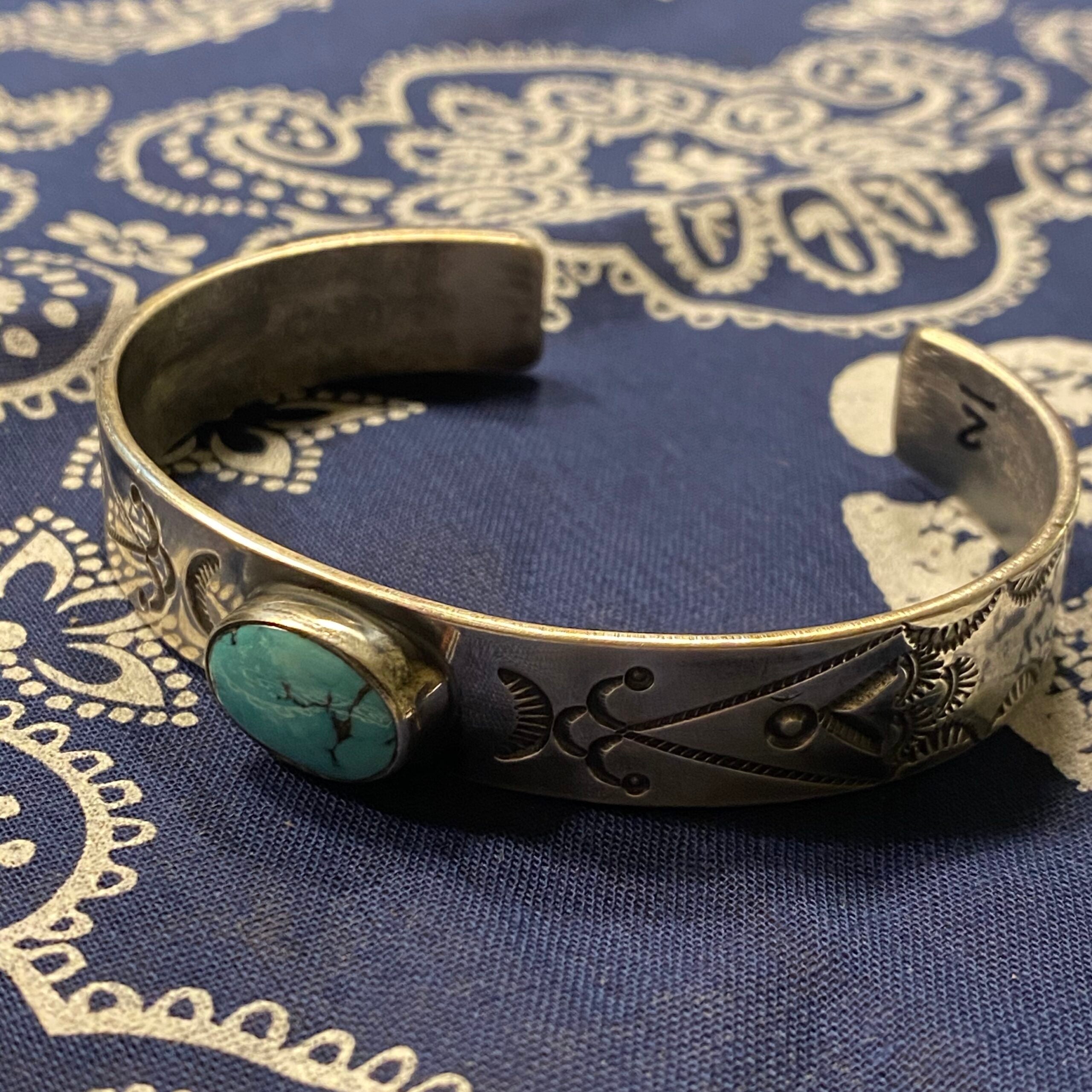 Red Rabbit Trading Co. | The Classic Cuff | turquoise stone