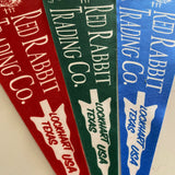 Red Rabbit Trading Co. | The Buckaroo Pennant