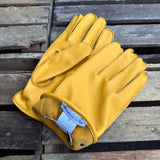 Shangrilaheritage | “Bandit” Yellow Deerskin Gloves