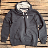 Fullcount | 3745-22 | After Hood Sweat Shirt | Mother Cotton | Ink Black