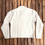 Indigofera | Wibaux Jacket | Broken Twill Ecru | 100% Cotton Rinsed