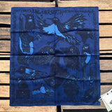 Indigofera x Ragnar Persson | Devil's Bird Bandana | Blue - Black