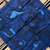 Indigofera x Ragnar Persson | Devil's Bird Bandana | Blue - Black