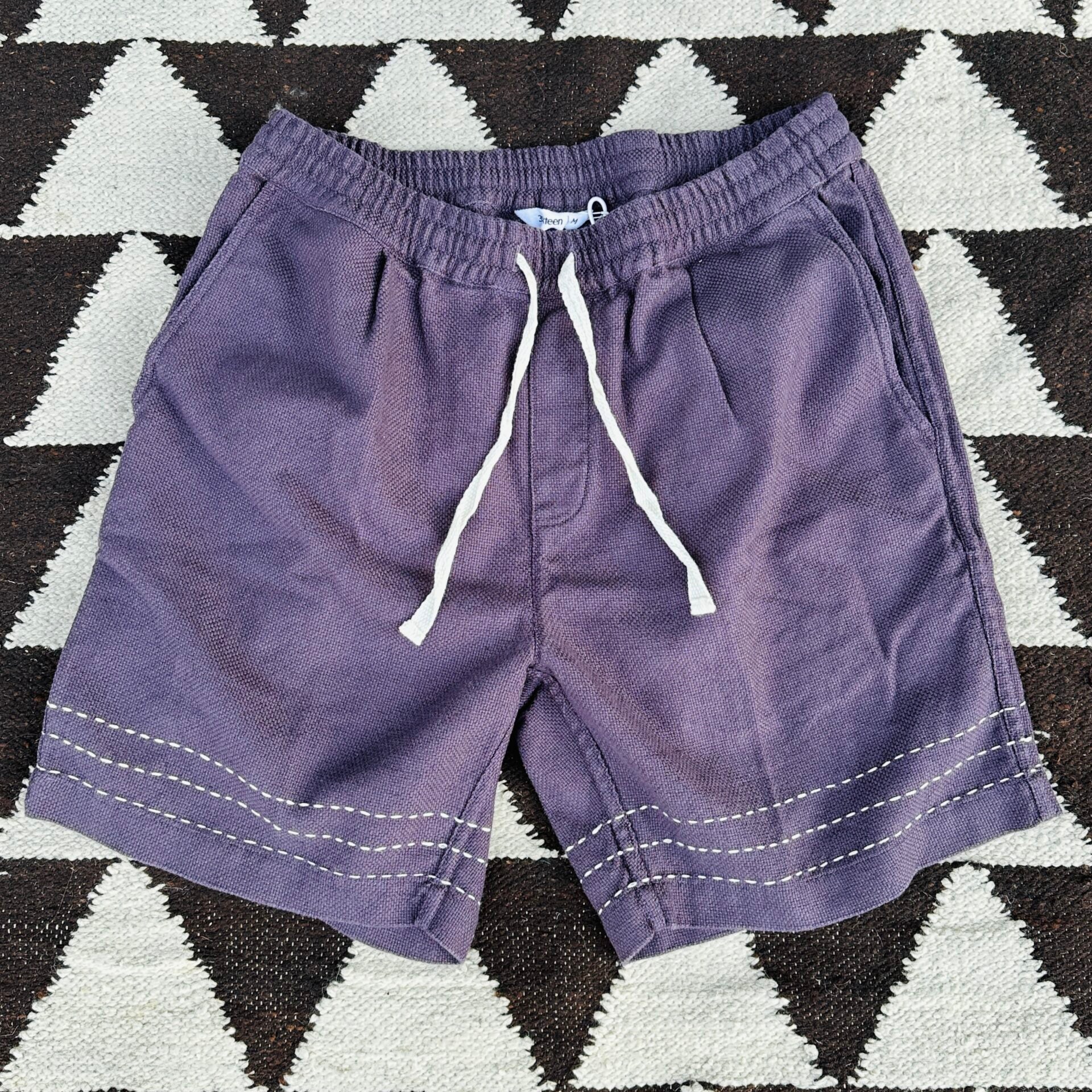 3sixteen | Club Short | Hand Stitch | Plum