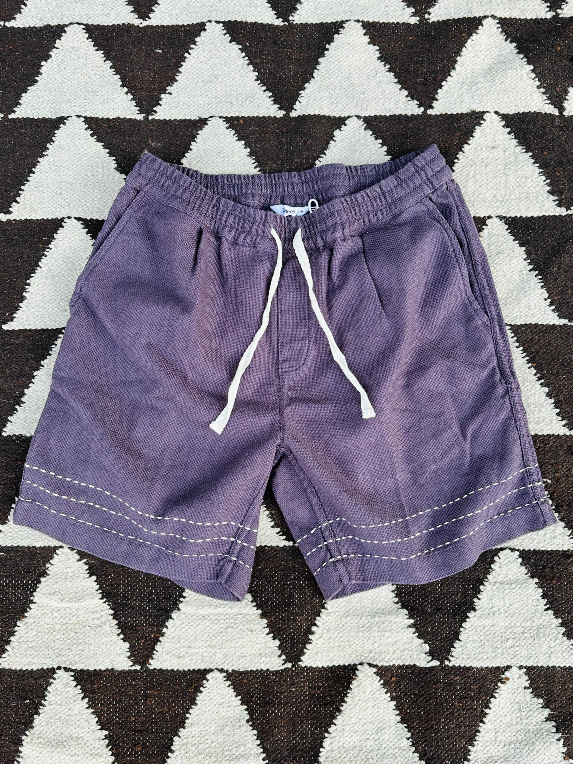 3sixteen | Club Short | Hand Stitch | Plum