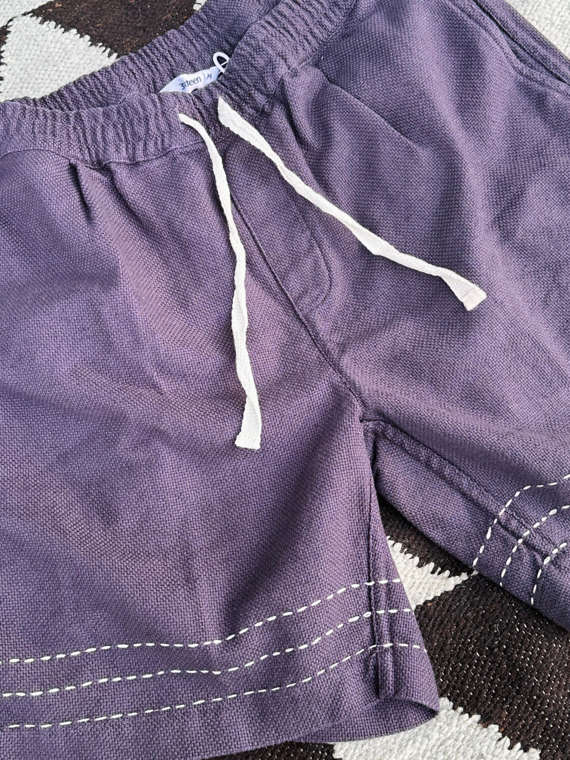 3sixteen | Club Short | Hand Stitch | Plum