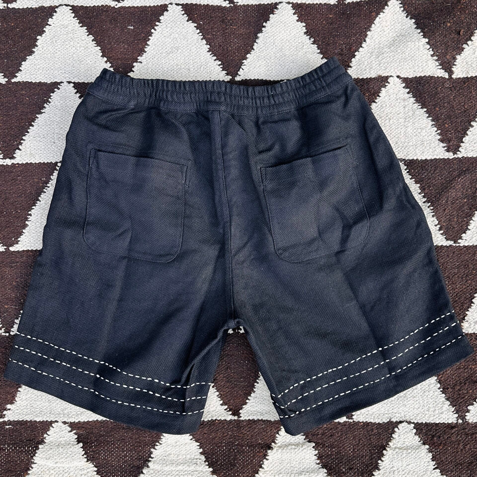 3sixteen | Club Short | Hand Stitch | Black