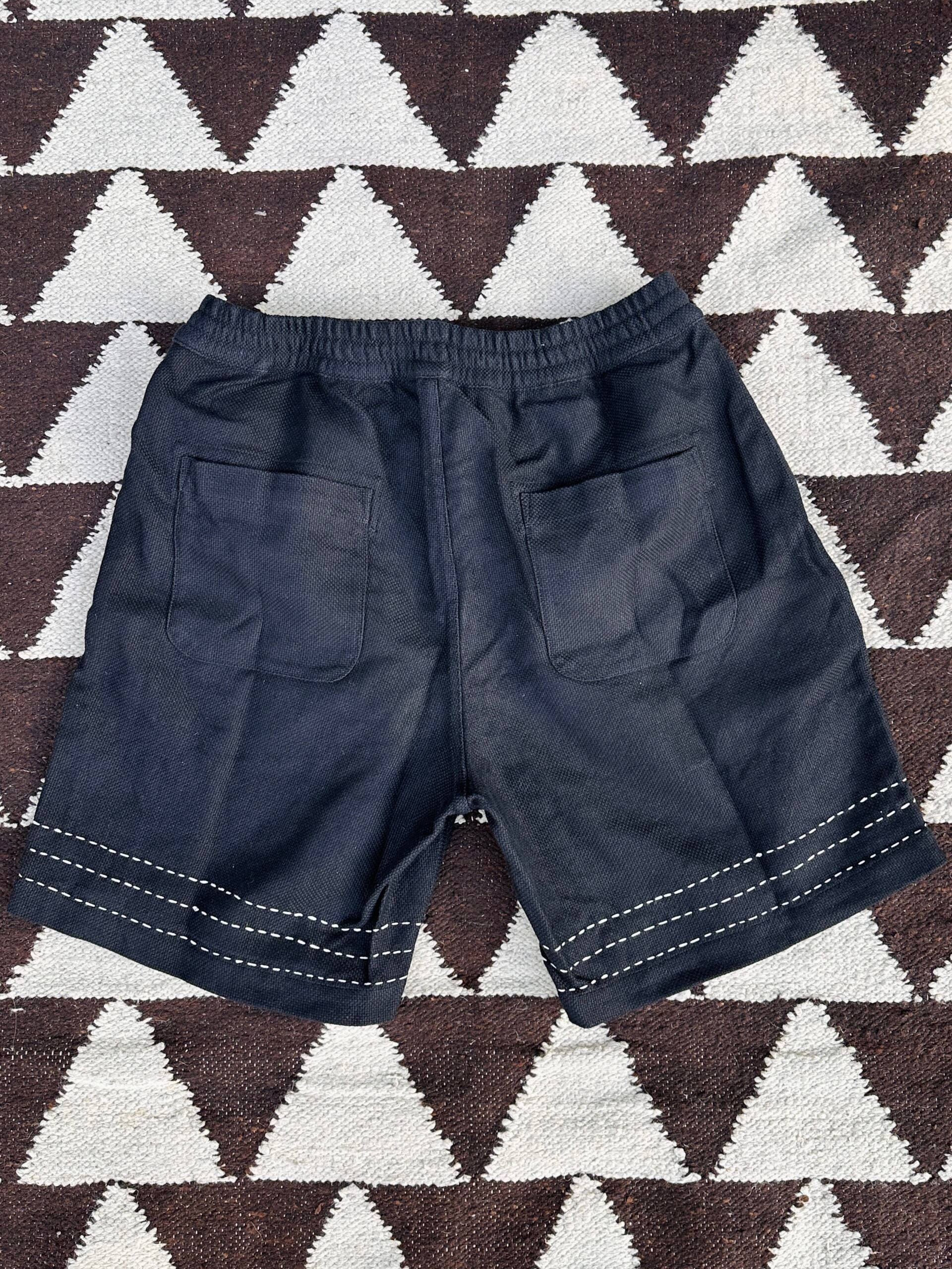 3sixteen | Club Short | Hand Stitch | Black