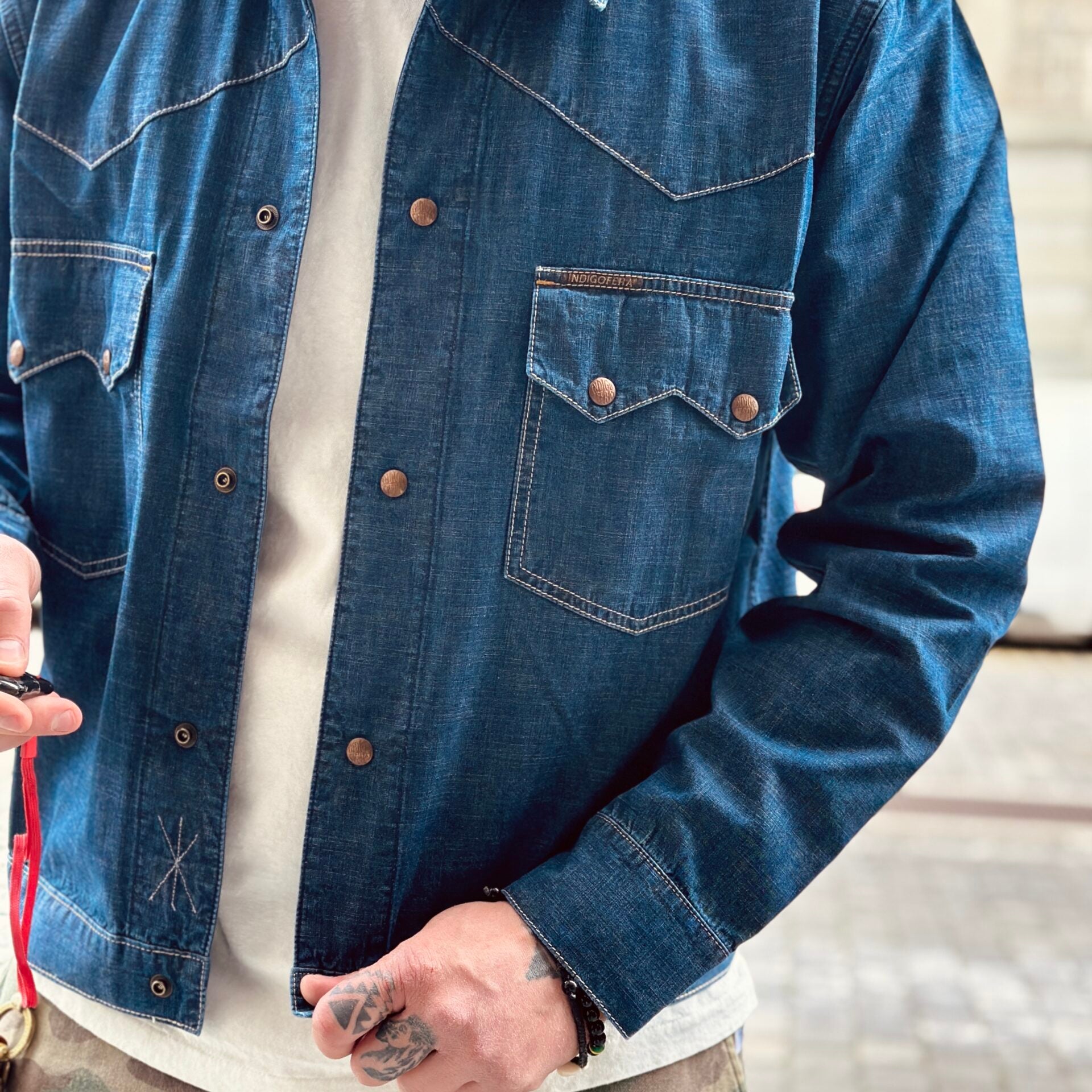 Indigofera | Cooper | Military Chambray 8oz | Indigo