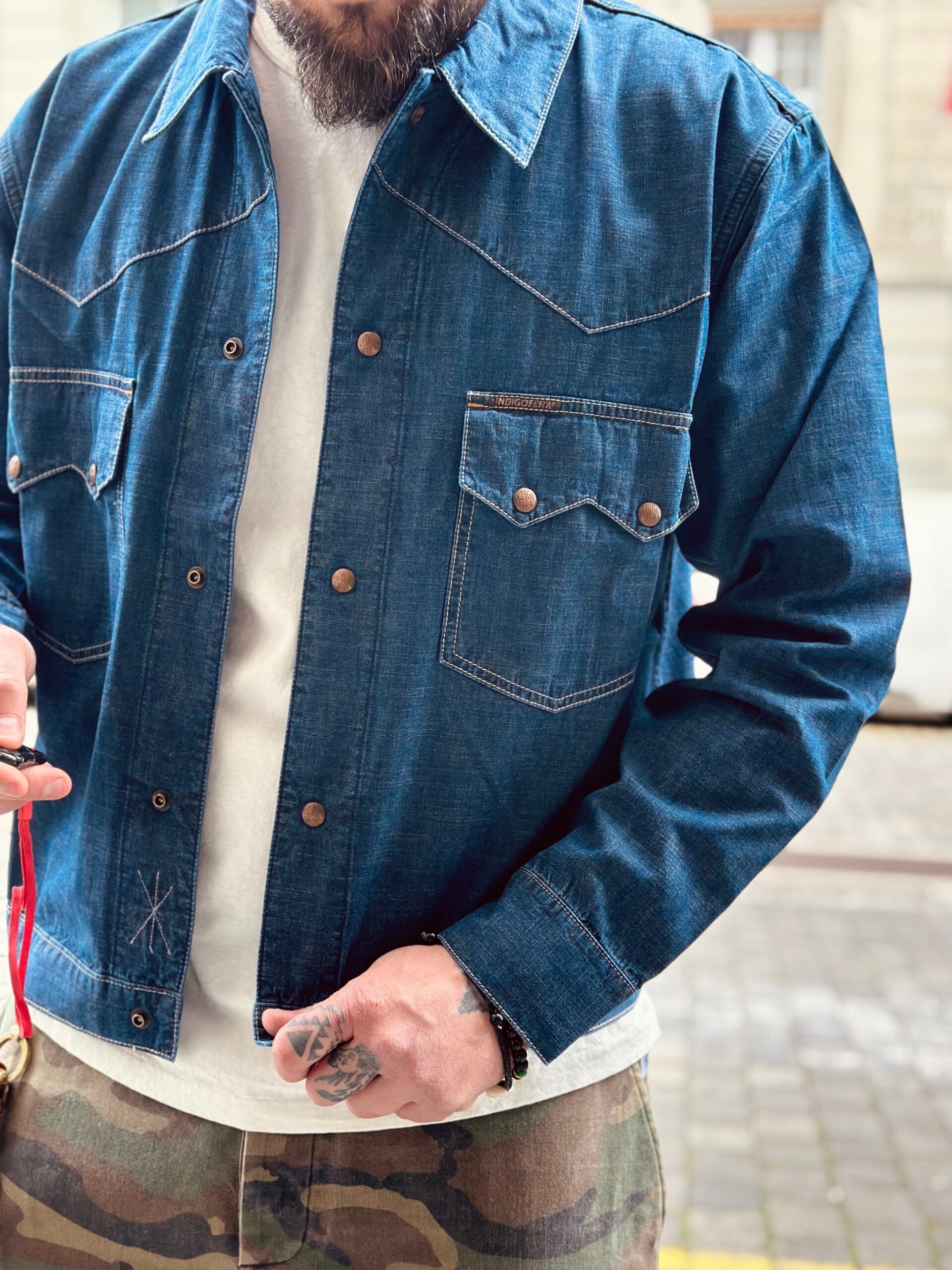 Indigofera | Cooper | Military Chambray 8oz | Indigo