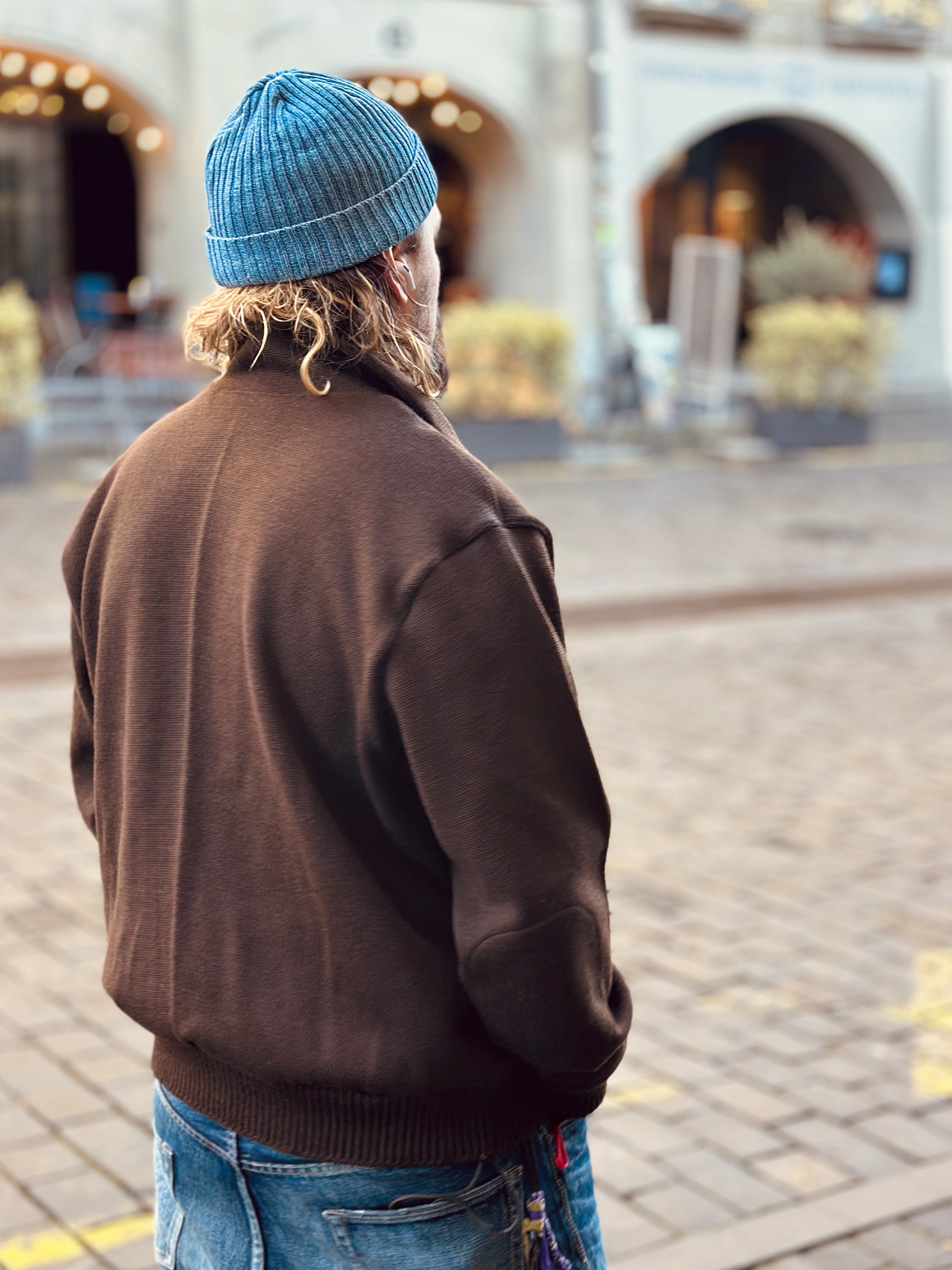 Dehen 1920 ニットジャケット M ハーレー　インディアン　新品未使用 Dehen 1920 | Full-Throttle Moto-Sweater | Brown – FEINFRACHT