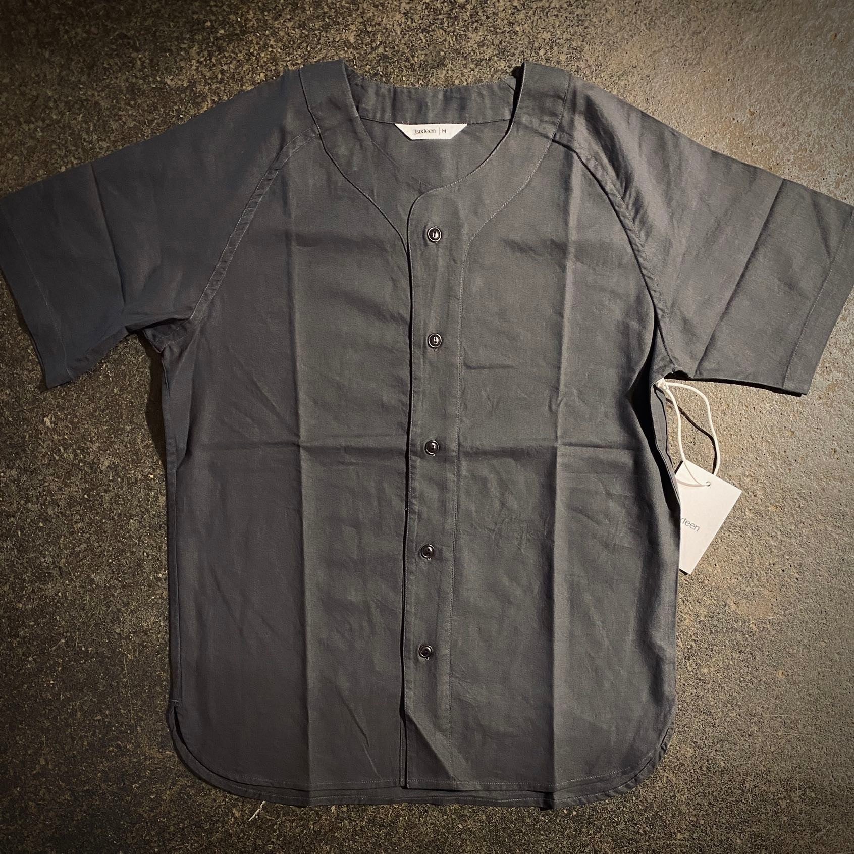 3sixteen | Baseball Shirt | Smoke