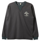Barns Outfitters | BR-26359 | L/S Print T-shirt | BONSAI | 19/BLK