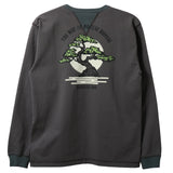 Barns Outfitters | BR-26359 | L/S Print T-shirt | BONSAI | 19/BLK