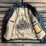 Shangrilaheritage | “Varenne” | Black Badalassi® Leather Jacket