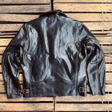 Shangrilaheritage | “Varenne” | Black Badalassi® Leather Jacket
