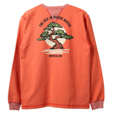 Barns Outfitters | BR-26359 | L/S Print T-shirt | BONSAI | 65/RED
